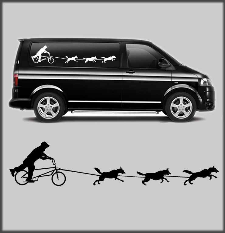 Car Stickers for Dog Funny 22Cm(8.66 in) Go Fishing Fisherman